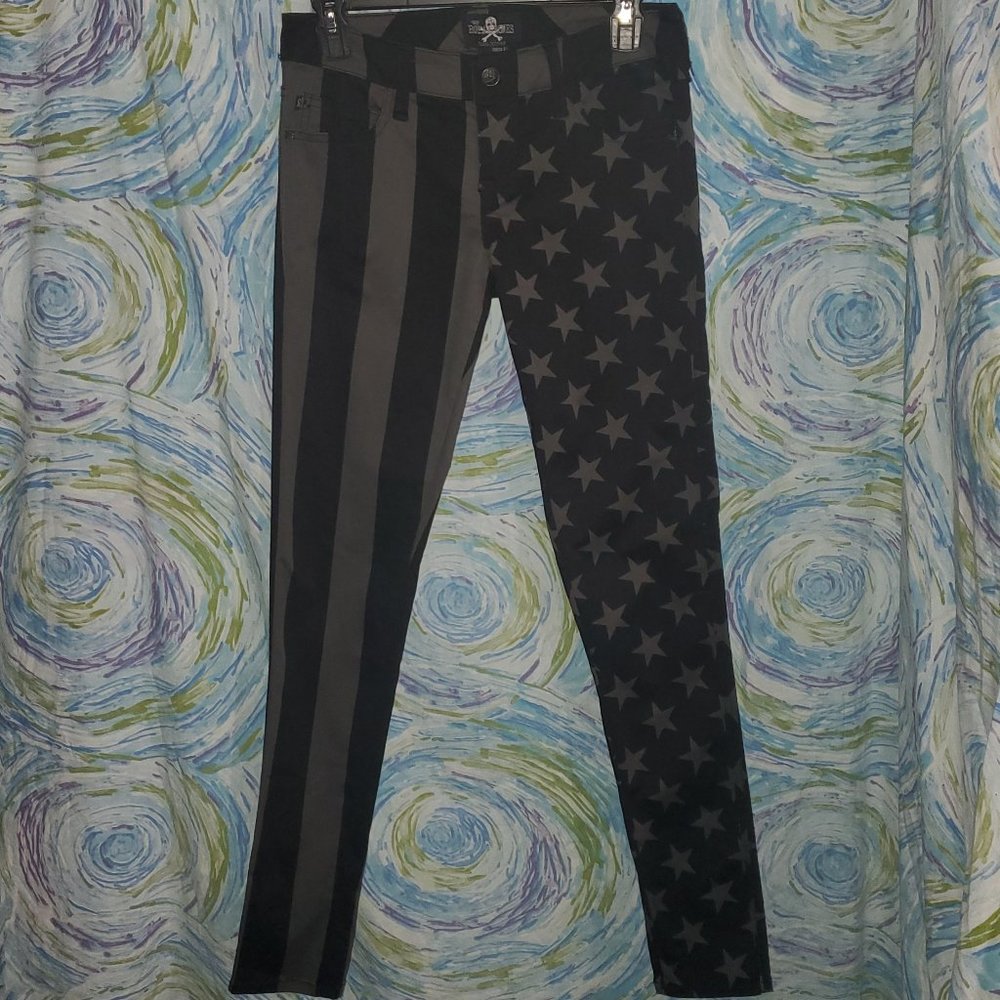 Royal Bones Stars & Stripes Skinny Jeans